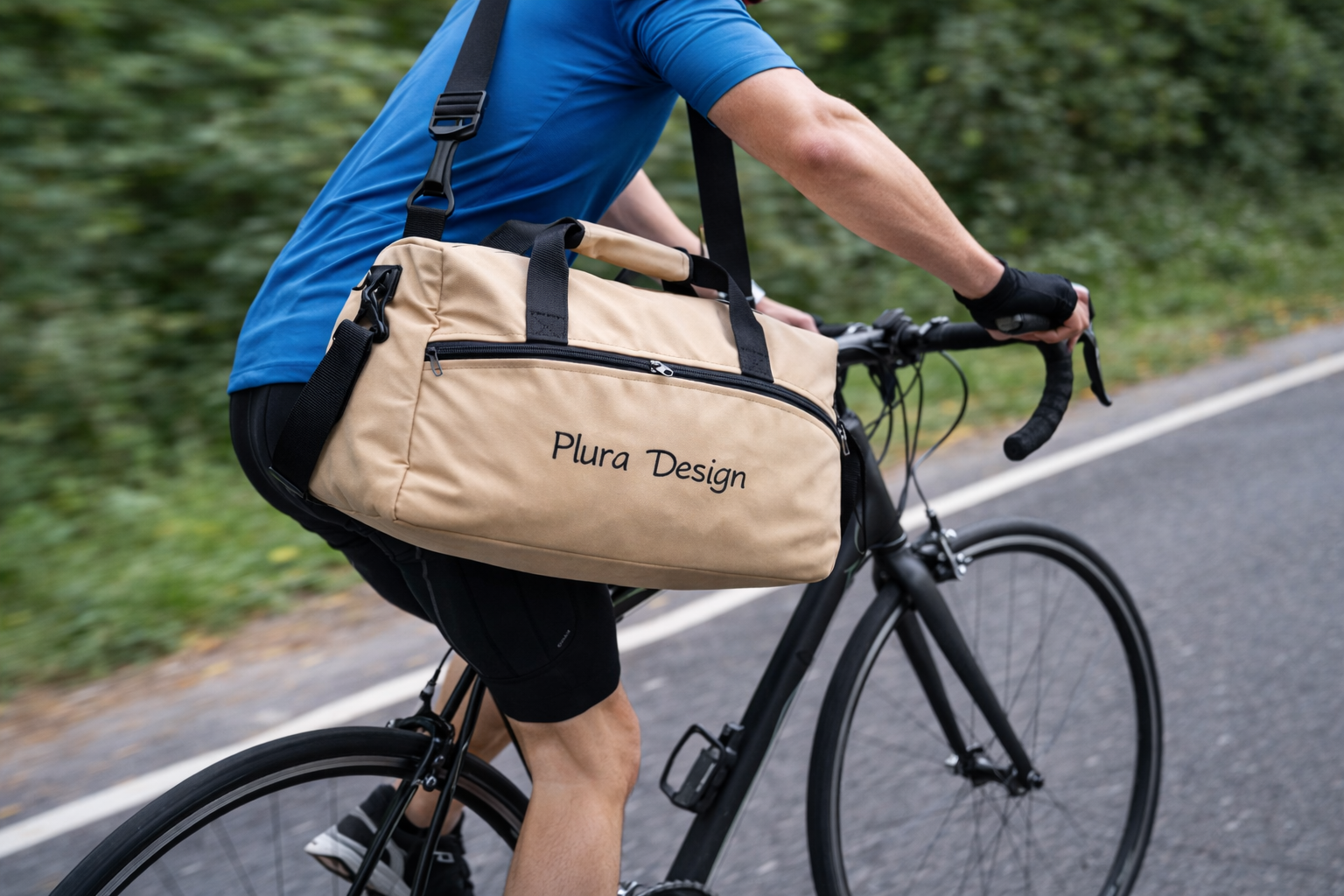 Geantă de voiaj și sport Plura Design Cappucino - Spațioasă, Rezistentă, Ideală pentru Sală și Călătorii