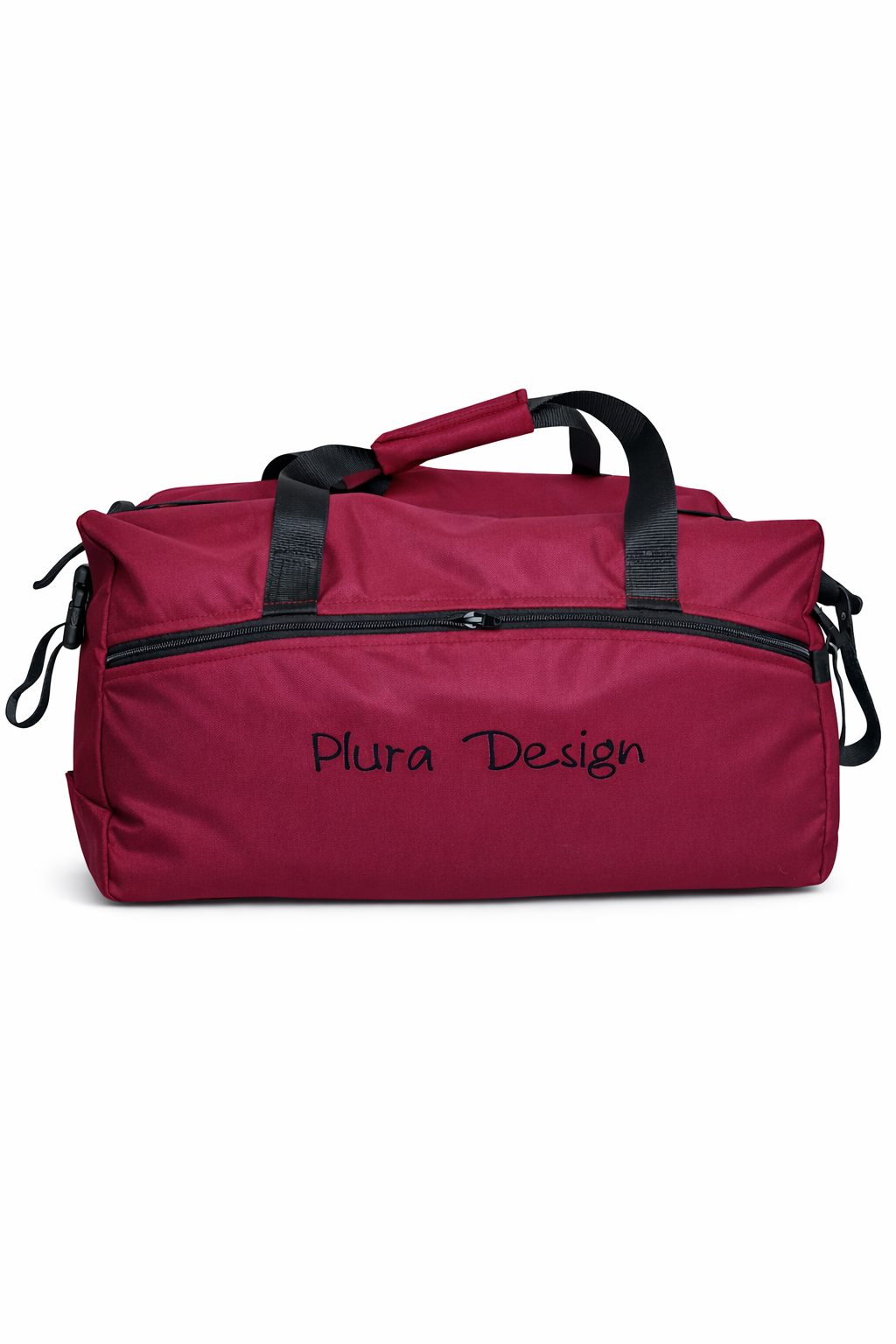 Geantă de voiaj și sport Plura Design Burgund - Spațioasă, Rezistentă, Ideală pentru Sală și Călătorii