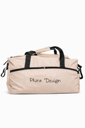 Geantă de voiaj și sport Plura Design Cappucino - Spațioasă, Rezistentă, Ideală pentru Sală și Călătorii