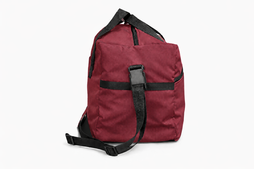 Geantă de voiaj și sport Plura Design Burgund - Spațioasă, Rezistentă, Ideală pentru Sală și Călătorii