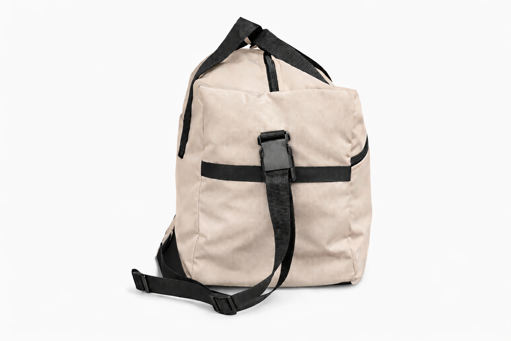 Geantă de voiaj și sport Plura Design Cappucino - Spațioasă, Rezistentă, Ideală pentru Sală și Călătorii